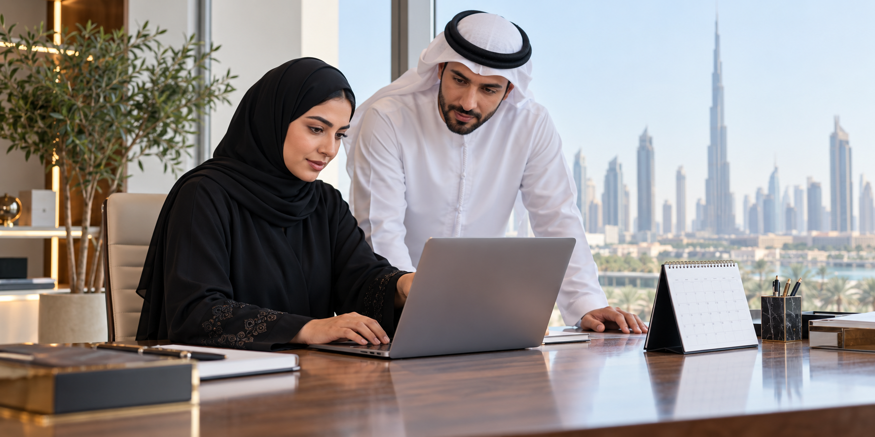 Editorial photograph illustrating The Wage Protection System, without the jargon in the UAE