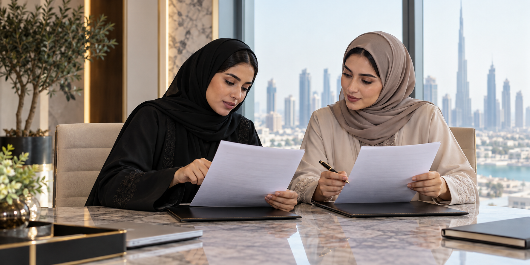 Editorial photograph illustrating Why your offer letter and your MOHRE contract must agree in the UAE