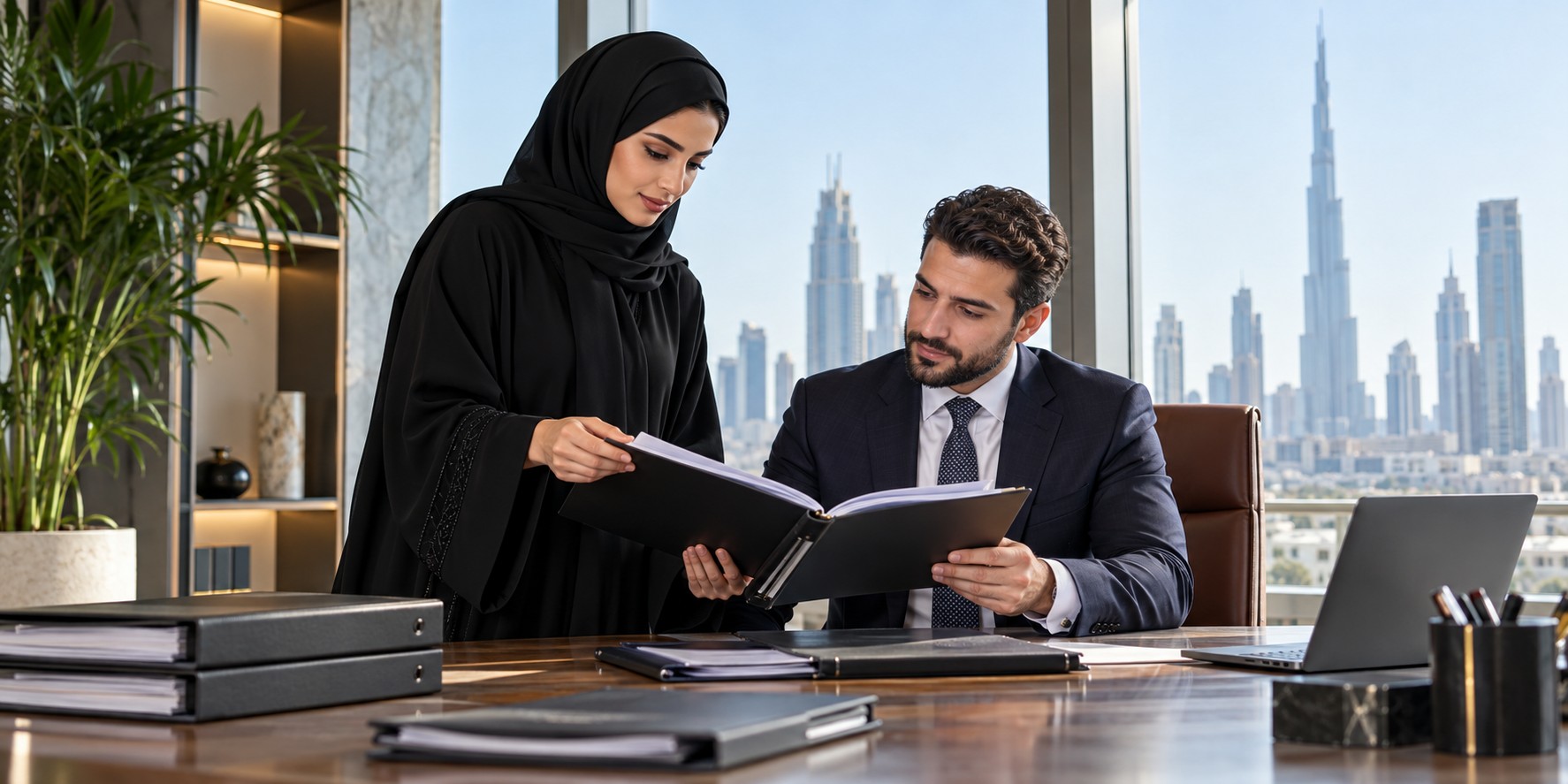 Editorial photograph illustrating The MOHRE Services You Will Actually Touch in the UAE