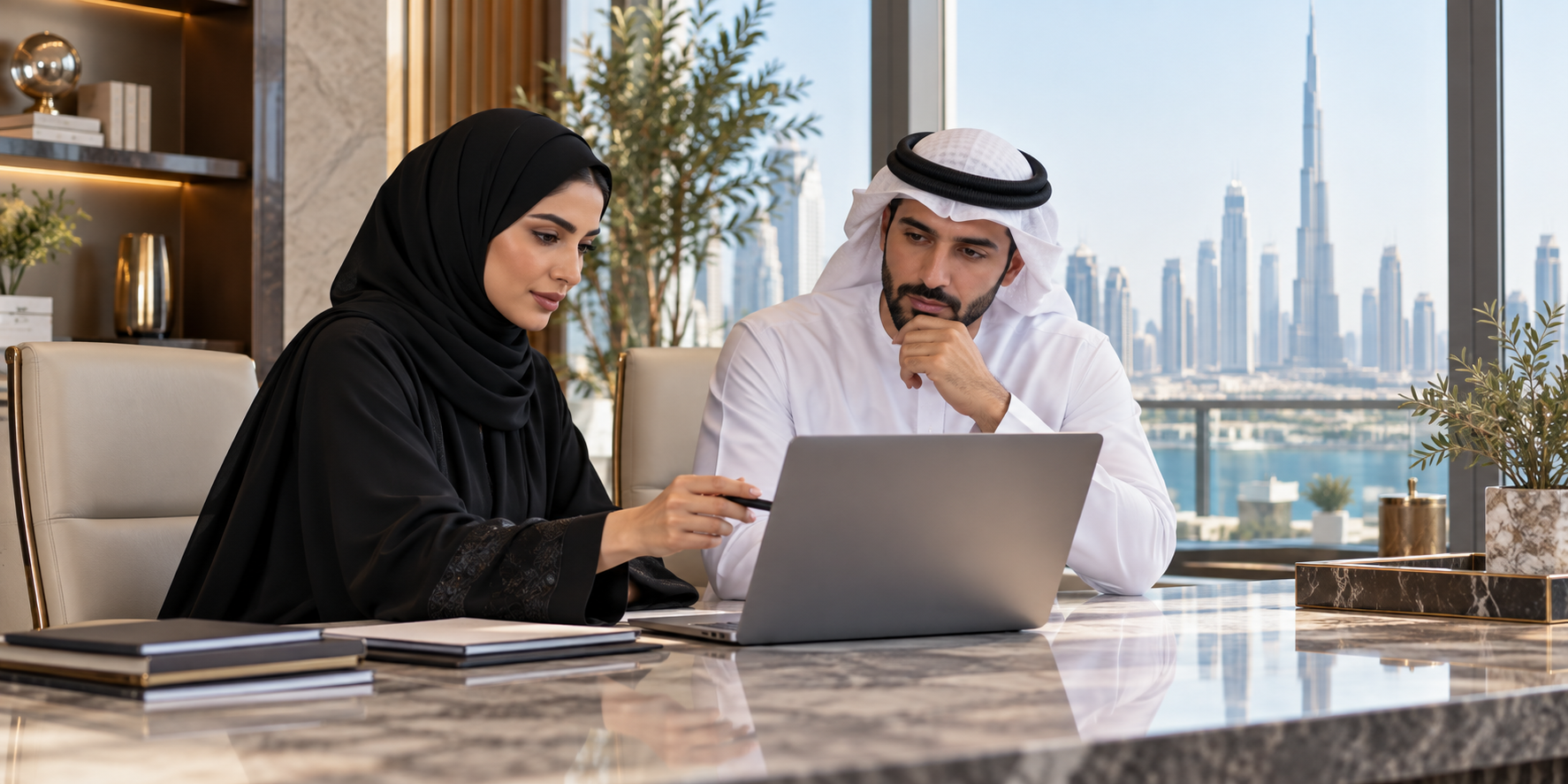 Editorial photograph illustrating Do you have to register for VAT? in the UAE